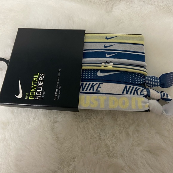 1 left! New! Nike set of 9 Ponytail holders - Picture 3 of 5